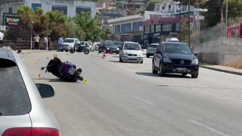 Aksident tragjik në Sarandë, makina përplas motorin, vdes drejtuesi