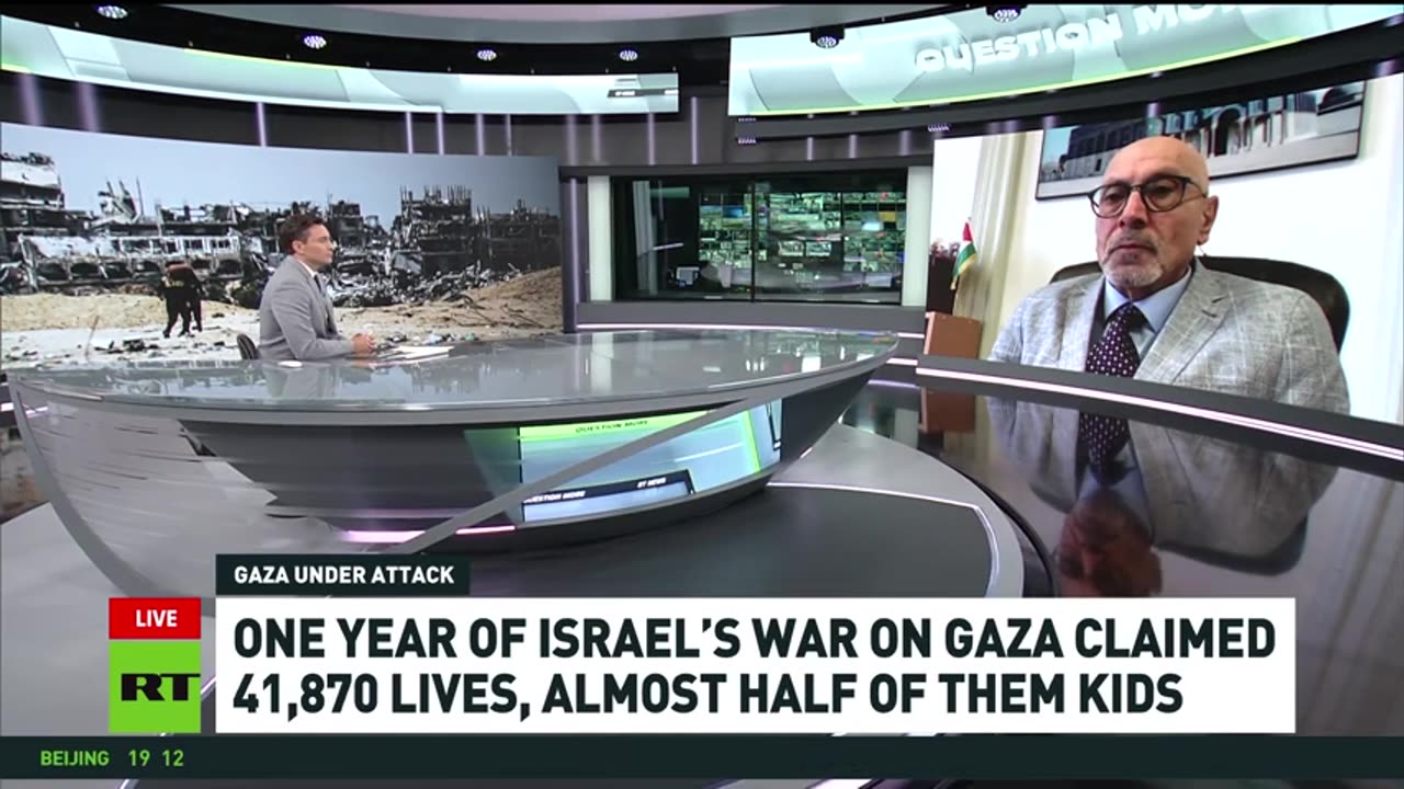 We witness ‘continuous bombardment and killing of civilians’ in Gaza – fmr Palestinian envoy to UK