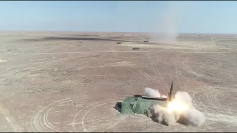 Russian Iskander Tactical Missile Test