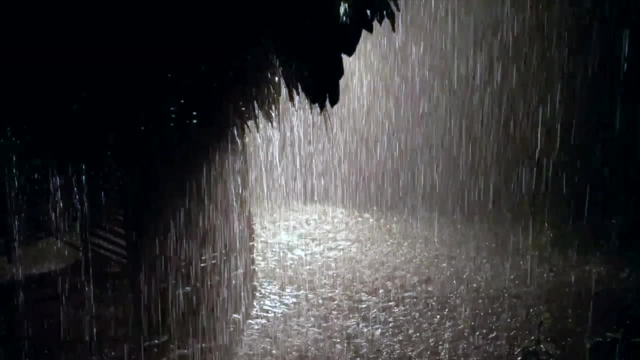 SOOTHING RAIN AND THUNDER | Fall Asleep with Torrential Rain and Thunderstorm Sounds, (Relaxing)