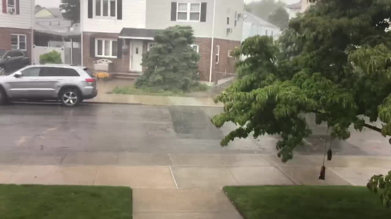 Torrential downpour