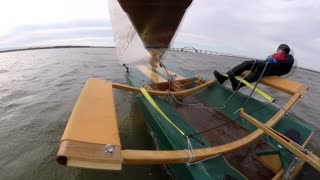 Texas Goose - Semi Foiling in low wind