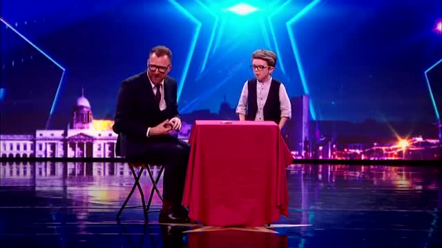 9 year old Magician Aidan wins over the judges!