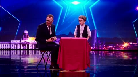 9 year old Magician Aidan wins over the judges!