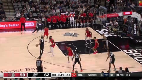 San Antonio Spurs vs Portland Trail Blazers Full Game Highlights | Jan 26 | 2024 NBA Season