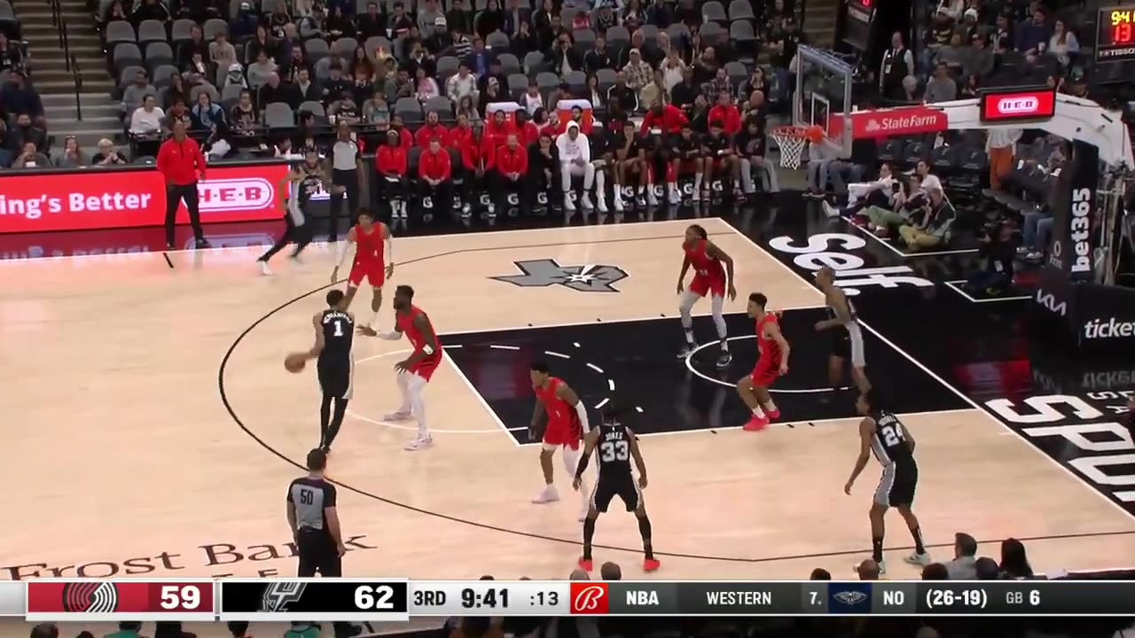 San Antonio Spurs vs Portland Trail Blazers Full Game Highlights | Jan 26 | 2024 NBA Season