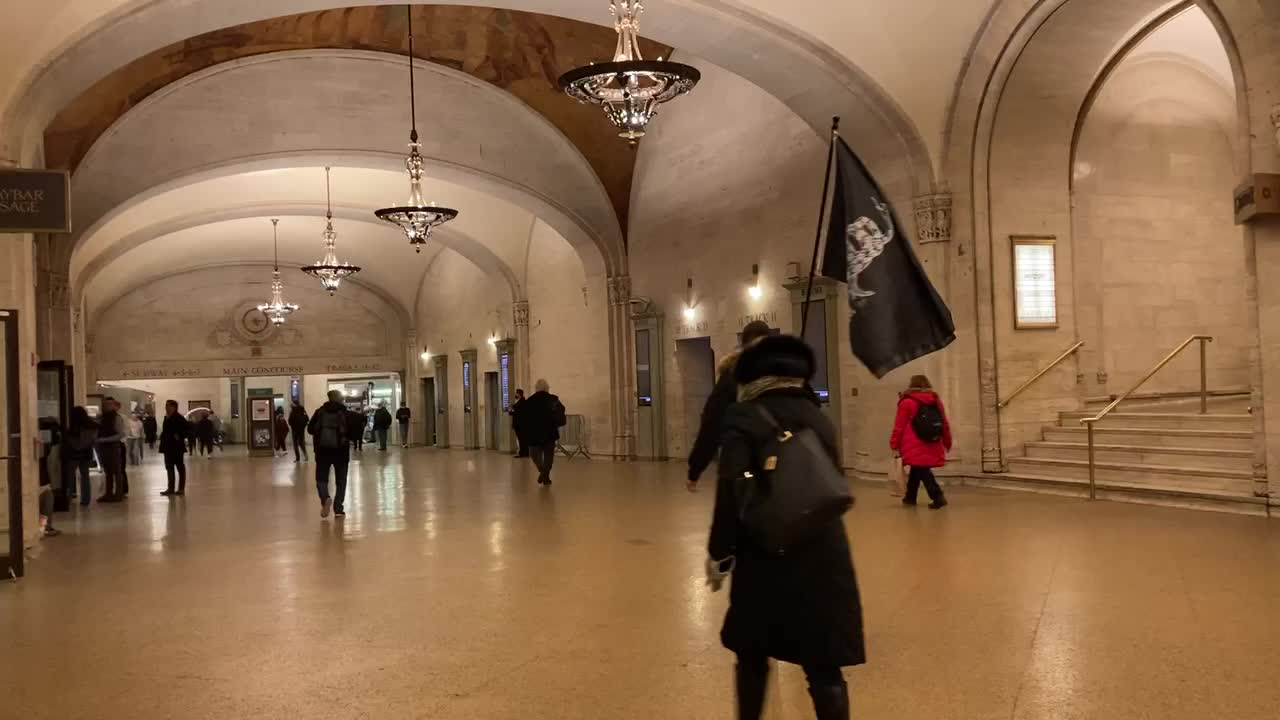 LET’S GO BRANDON IN Grand Central Station