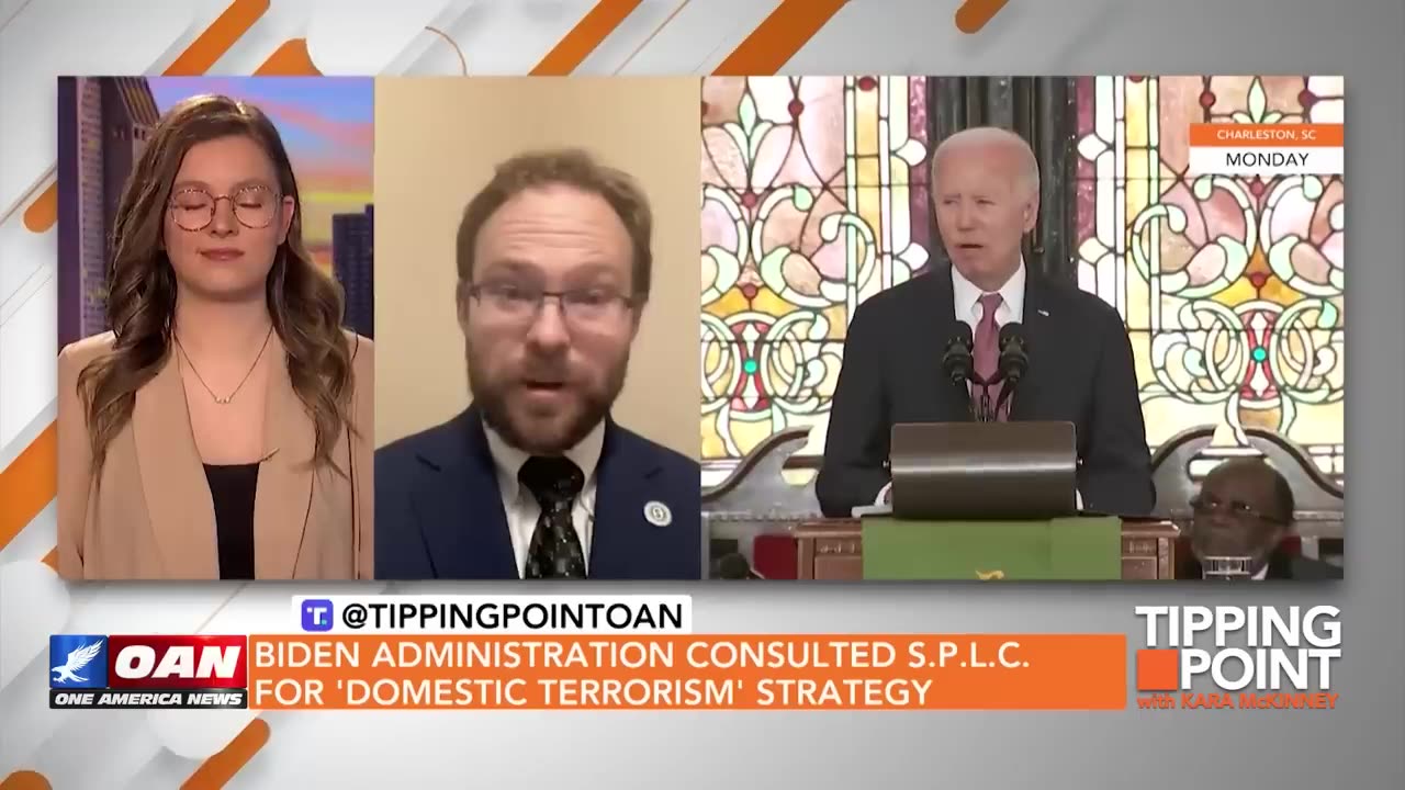 Biden WH Coordinating with SPLC to Target Conservatives as 'Domestic Terrorists' | TIPPING POINT 🟧