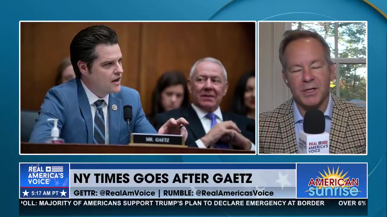 NY TIMES GOES AFTER GAETZ