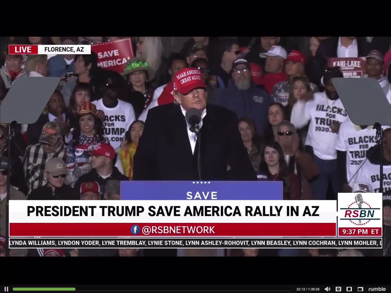 AZ President Donald Trump “Leave our children alone” Subscribe to the president below 👇