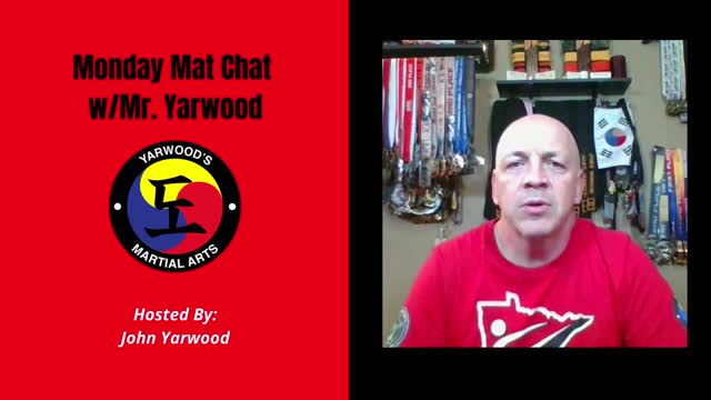 Monday Mat Chat w/Mr. Yarwood