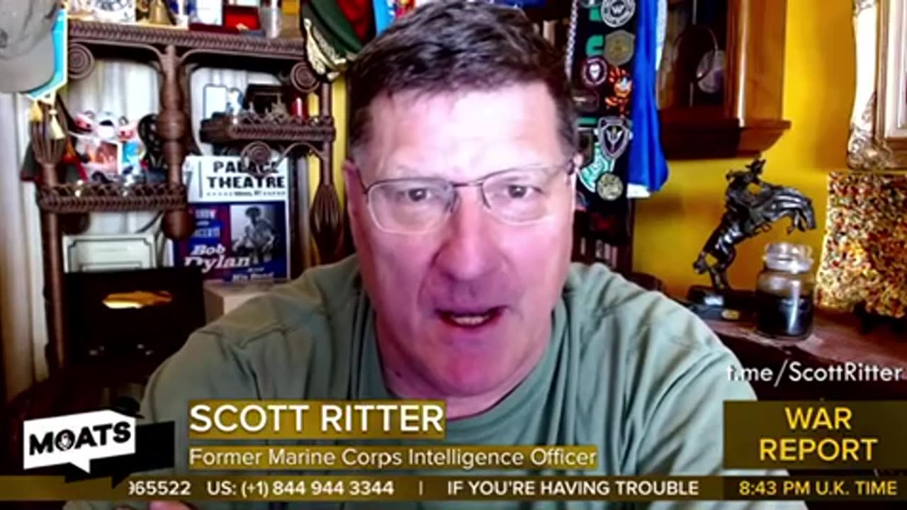Scott Ritter - if you are on YouTube you are supporting censorship.