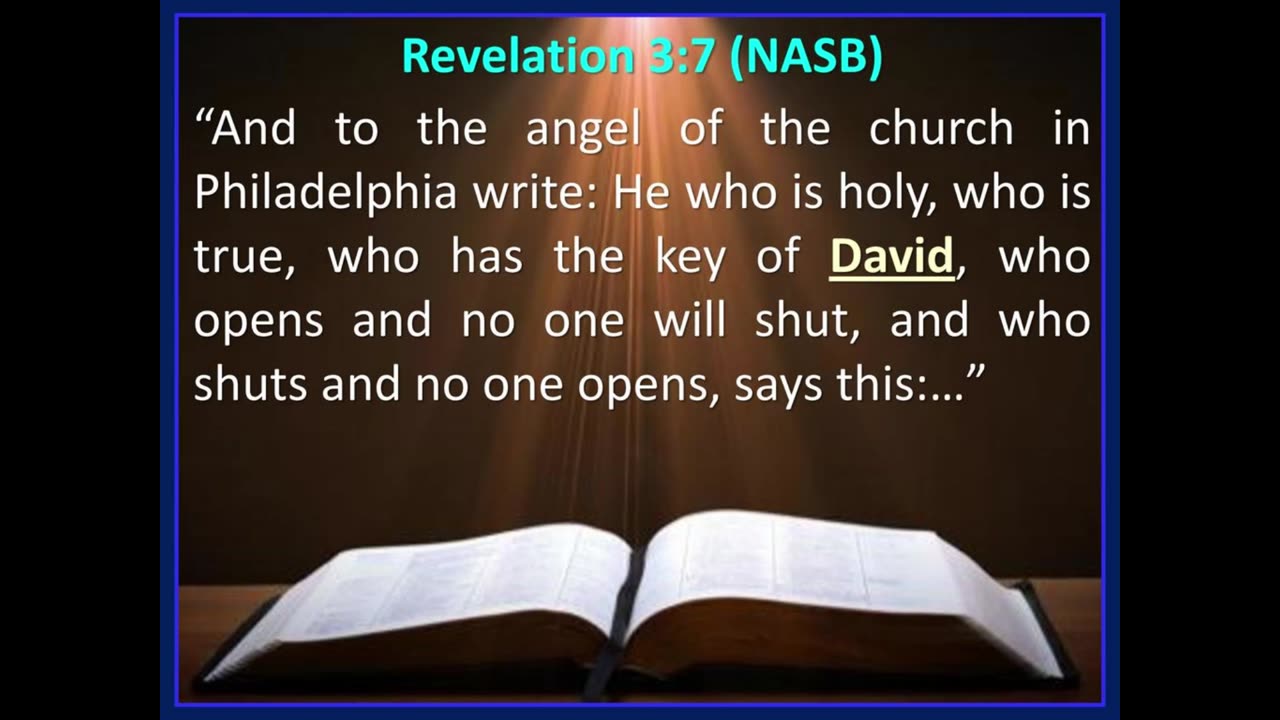 REVELATIONS 3:7 NASB 3724 0000429 18238 49