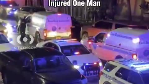 One Injured after shooting in Miami, four individuals detained