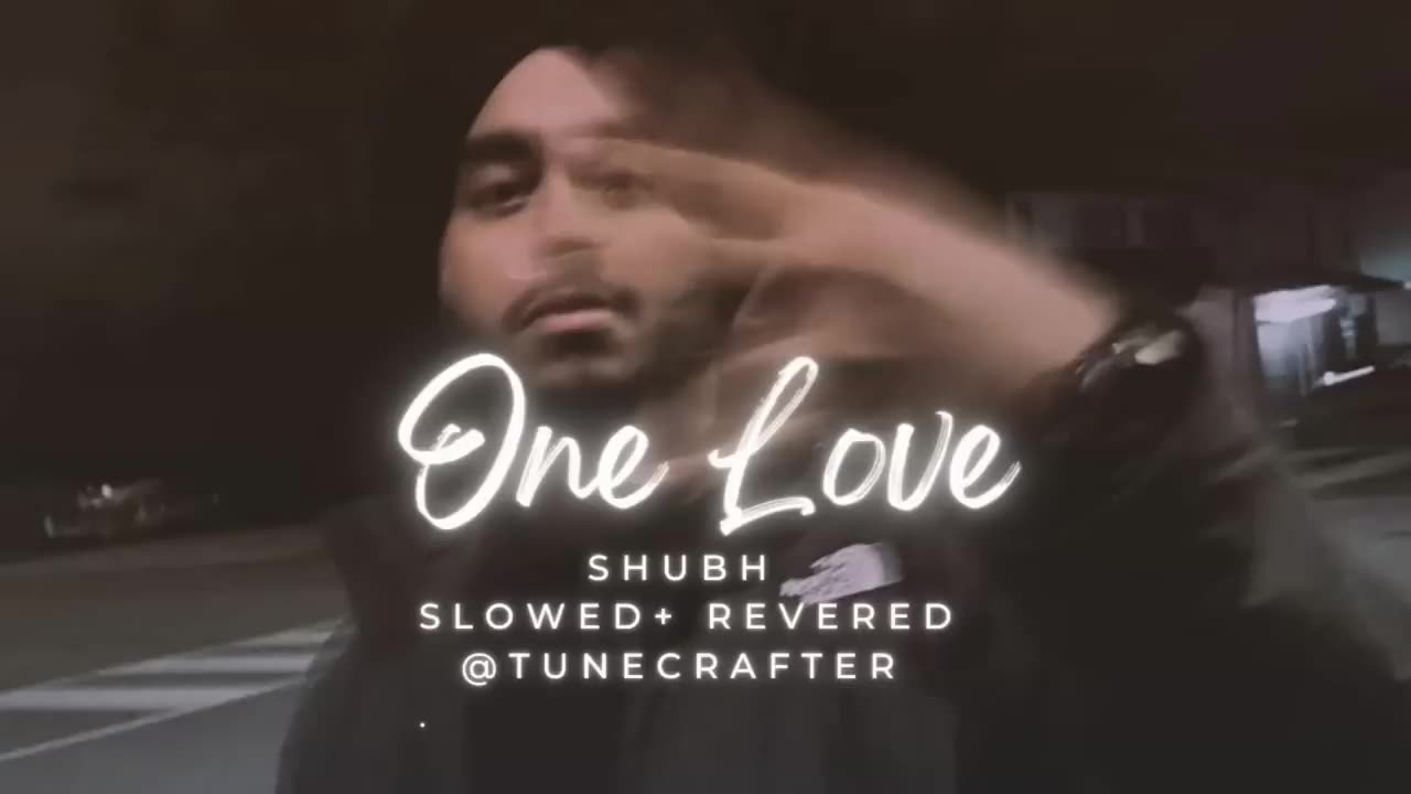 One Love (Slowed + Reverb ) - Shubh