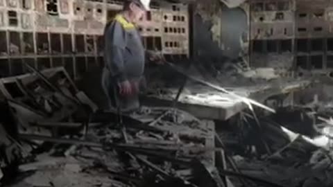 Inside a Ukrainian Powerplant Recently Hit by Russian Missiles