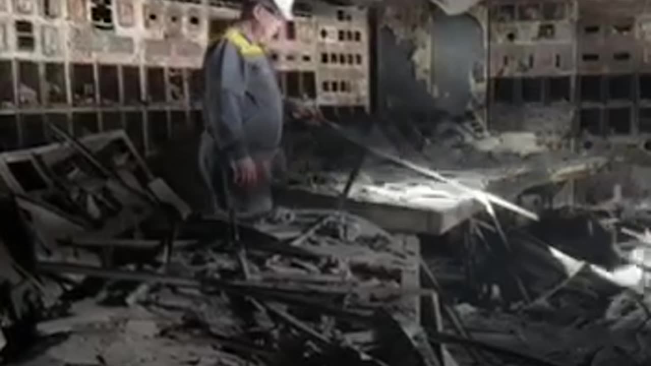 Inside a Ukrainian Powerplant Recently Hit by Russian Missiles