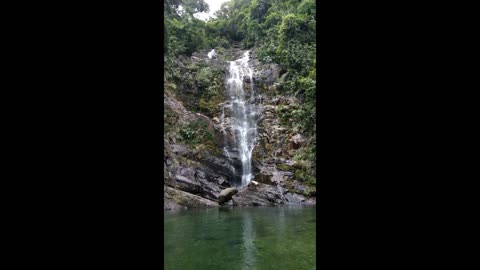 Waterfall in Dinghu Mountain, China