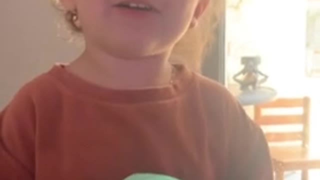 Little girl delightfully mispronounces the word 'avocado'