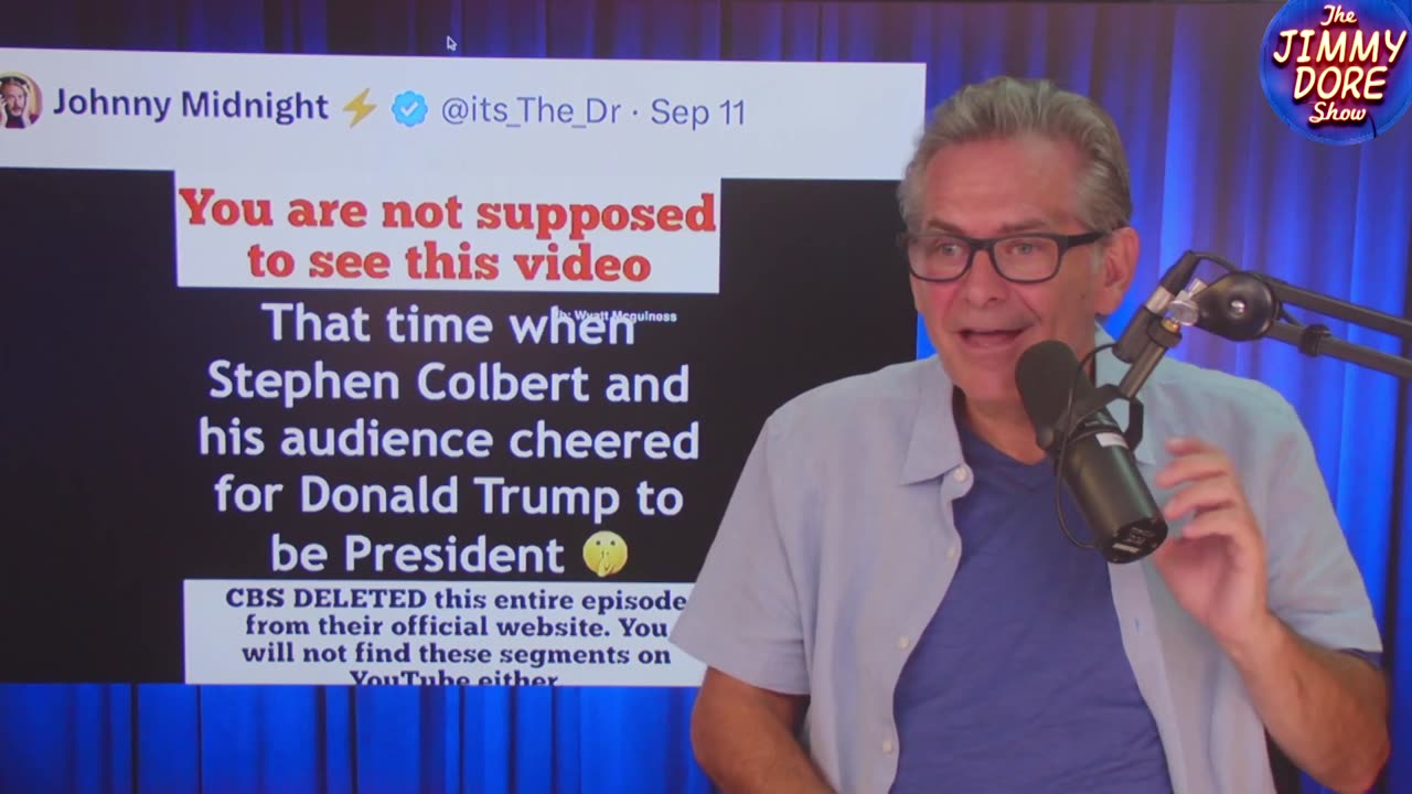 Stephen Colbert & His Audience Used To LOVE Trump! w/ Drea de Matteo