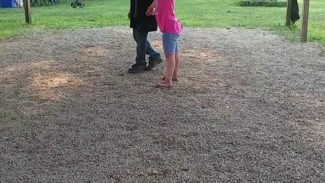 Paul's First Dance - She Asked Him - Mauckport, Indiana Car Show