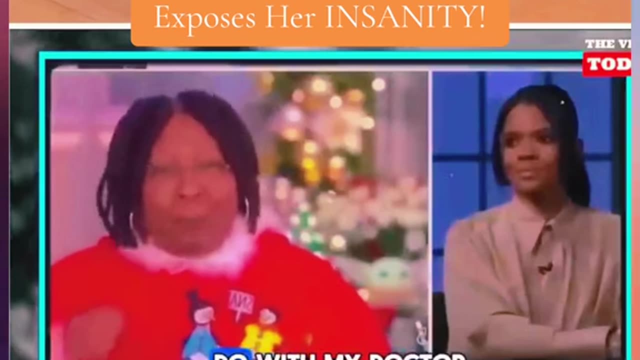 Candace Owens - Whopi Goldberg on the view