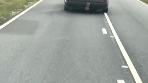 Car Surfing in Scotland