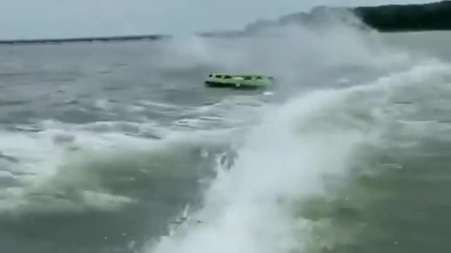 Boat fails... Flying high