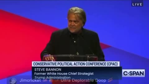 CPAC Steve Bannon