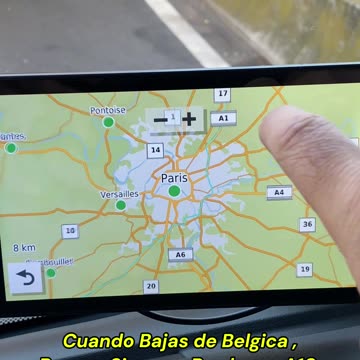 Ruta Cruzando PARIS con el Camion