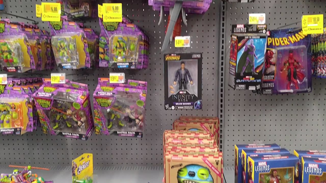 The state of toys at Walmart - 8/8/2024