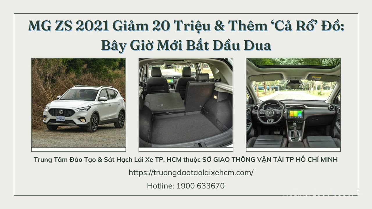 MG ZS 2021: Lựa chọn thông minh cho người mua xe lần đầu?