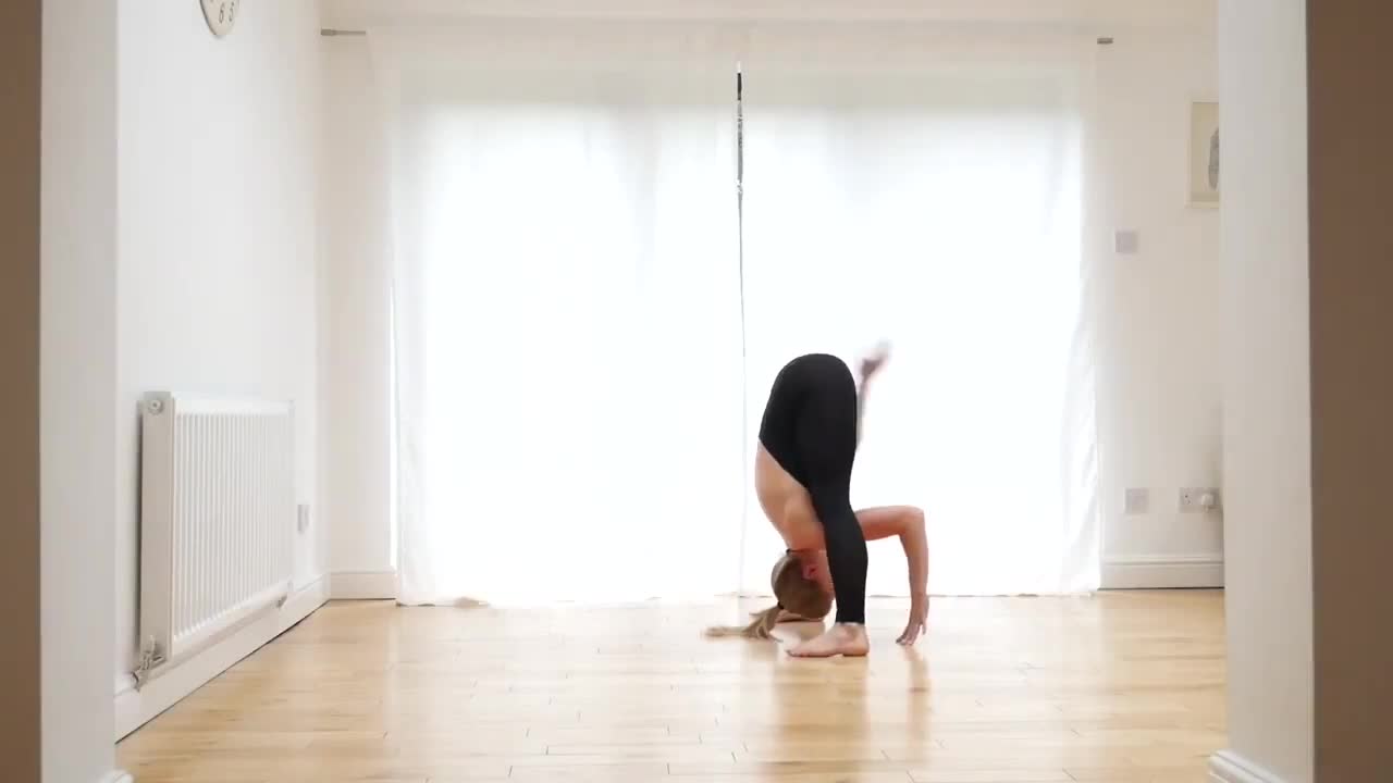 Yoga in home