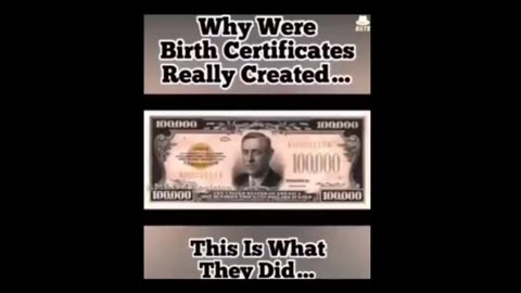 Why Were Birth Certificates Really Created