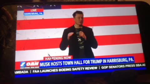 🦅 OANN Elon Musk explains government over regulation Saturday Harrisburg PA