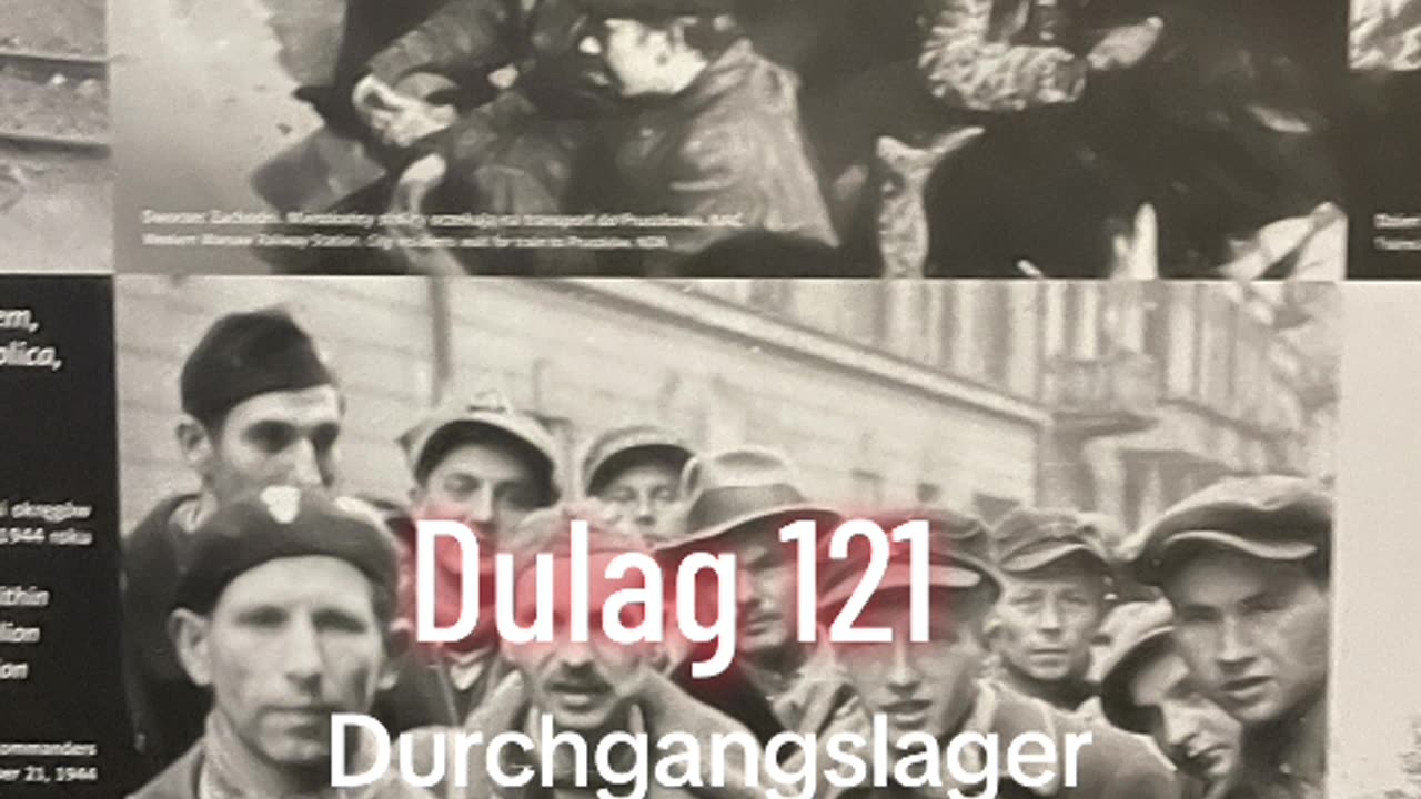 053 No War Dulag 121 Durchgangslager ogniowo niemieckiego terroru dla Polaków.