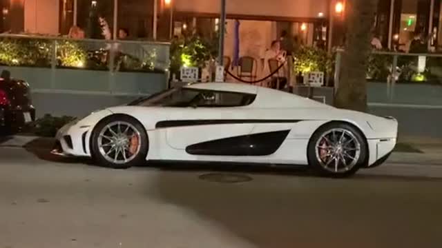 Sports car appearance display