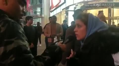 Muslim Man Gets Furious When Preacher Reads From Quran