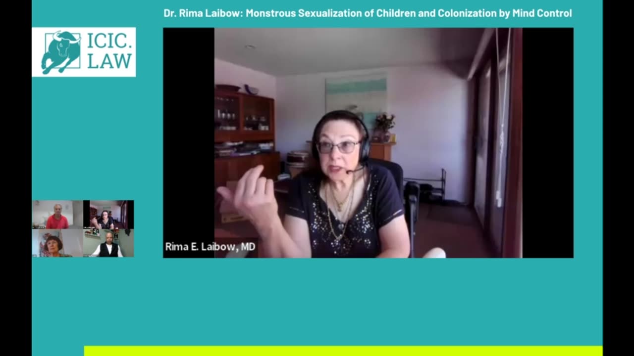 Dr. Rima Laibow: Monstrous Sexualization of Children and Colonization by Mind Control