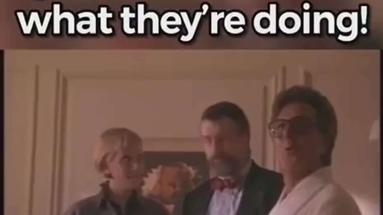 They always tell you in the movies what they are doing