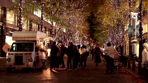 Residents and visitors rejoice as Tokyo lights up for Christmas