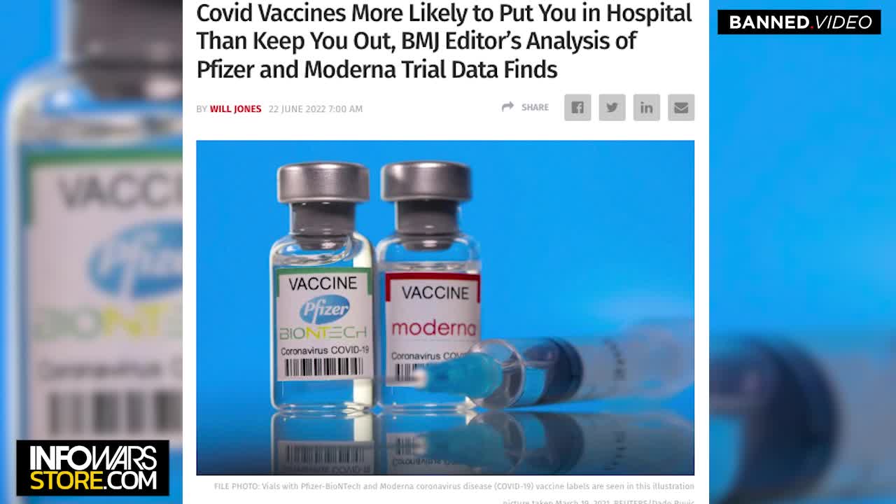 BREAKING Covid Vaccines More Likely to Put You in Hospital, British Medical Journal Reports