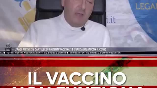 IL VACCINO NON FUNZIONA, ENNESIMA CONFERMA "ByoBlu"