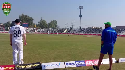 Haris Rauf and Harry Brook Meet On The Boundary Line 🤝 Pakistan vs England MY2T