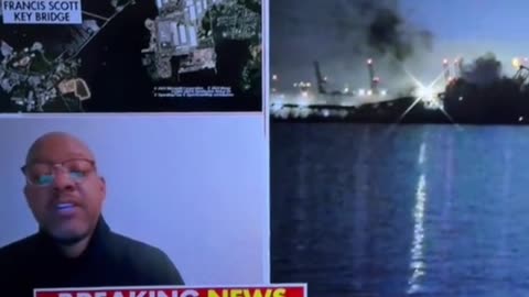 The Explosives Exploded Visibly On The Baltimore Bridge! (CC)