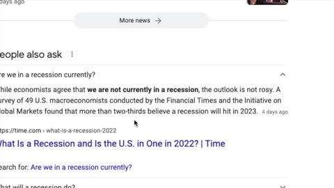 Recession Newspeak