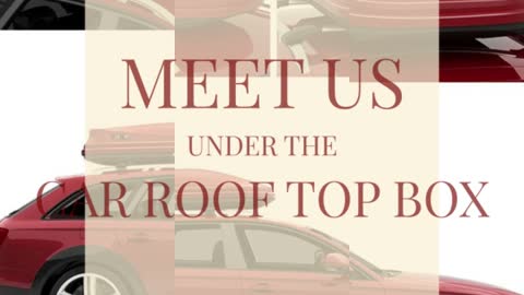 car roof top box