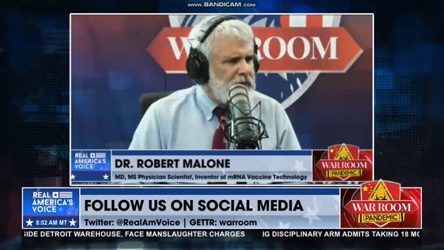 War Room, Dr. Navarro discusses with Dr. Robert Malone the ‘leaky’ COVID-19 Vaccine