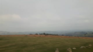 Dartmoor. Panoramic view.