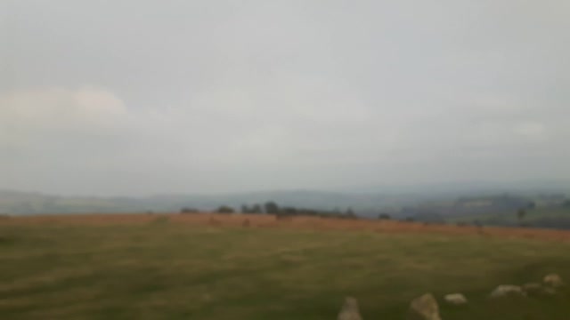 Dartmoor. Panoramic view.
